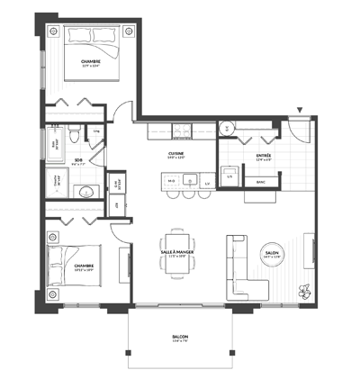 Condo à louer sur le bord de l’eau Repentigny